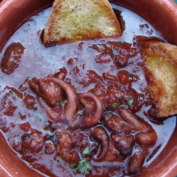 I moscardini alla napoletana